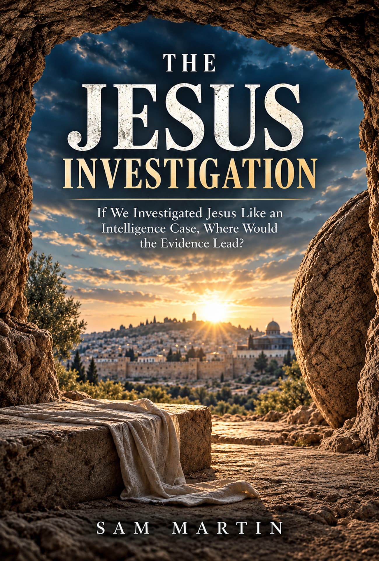 The JESUS INVESTIGATION by Sam Martin — book cover