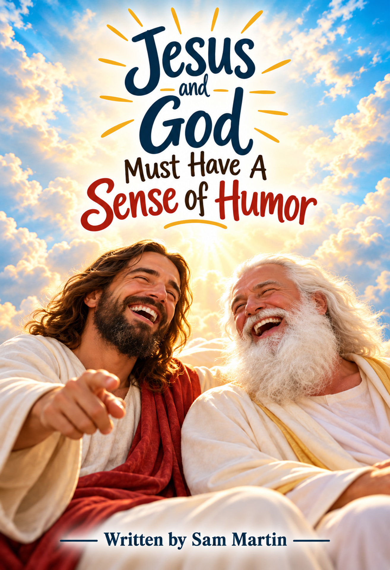 Jesus and God Must Have a Sense of Humor by Sam Martin — book cover