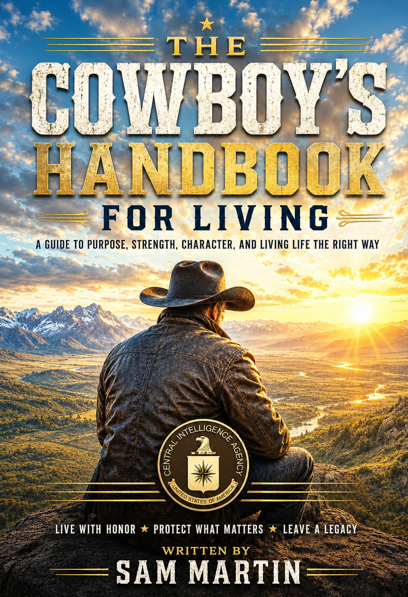 The Cowboy's Handbook for Living by Sam Martin — book cover